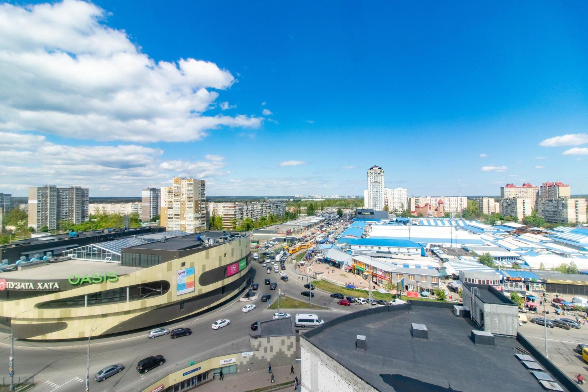 Kvartirkoff Na Obolonskom 40 Kiev Luaran gambar